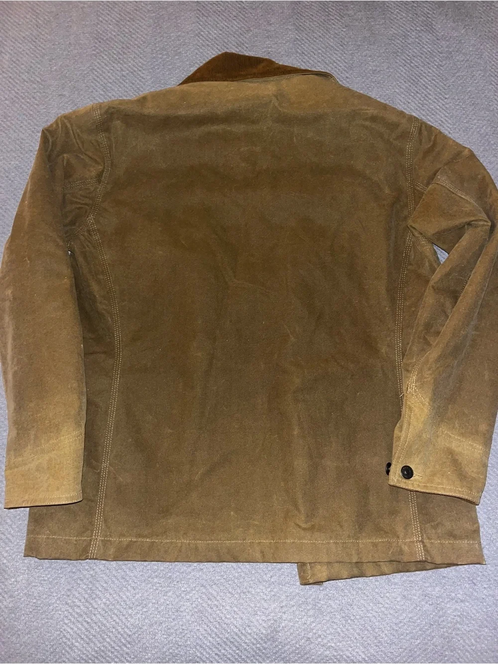 NWT Men’s Buck Mason Dry Waxed Canvas Highlander Jacket Coat. Size Small